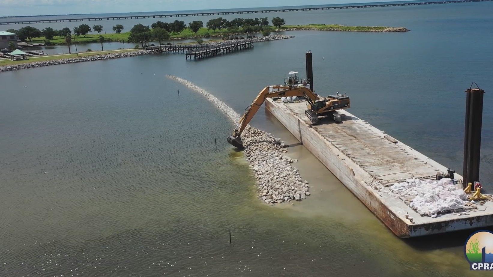 Record spending on Louisiana coastal and levee projects proposed for next fiscal year